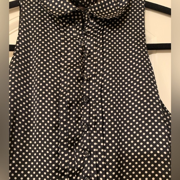 The Limited Polka Dot Black and White Dress size 4 fully lined and lightweight - Picture 2 of 10